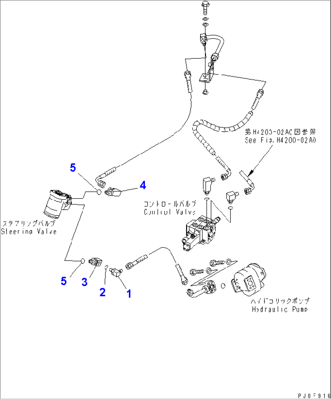 HYDRAULIC LINE (DELIVERY LINE)(#11258-12000)