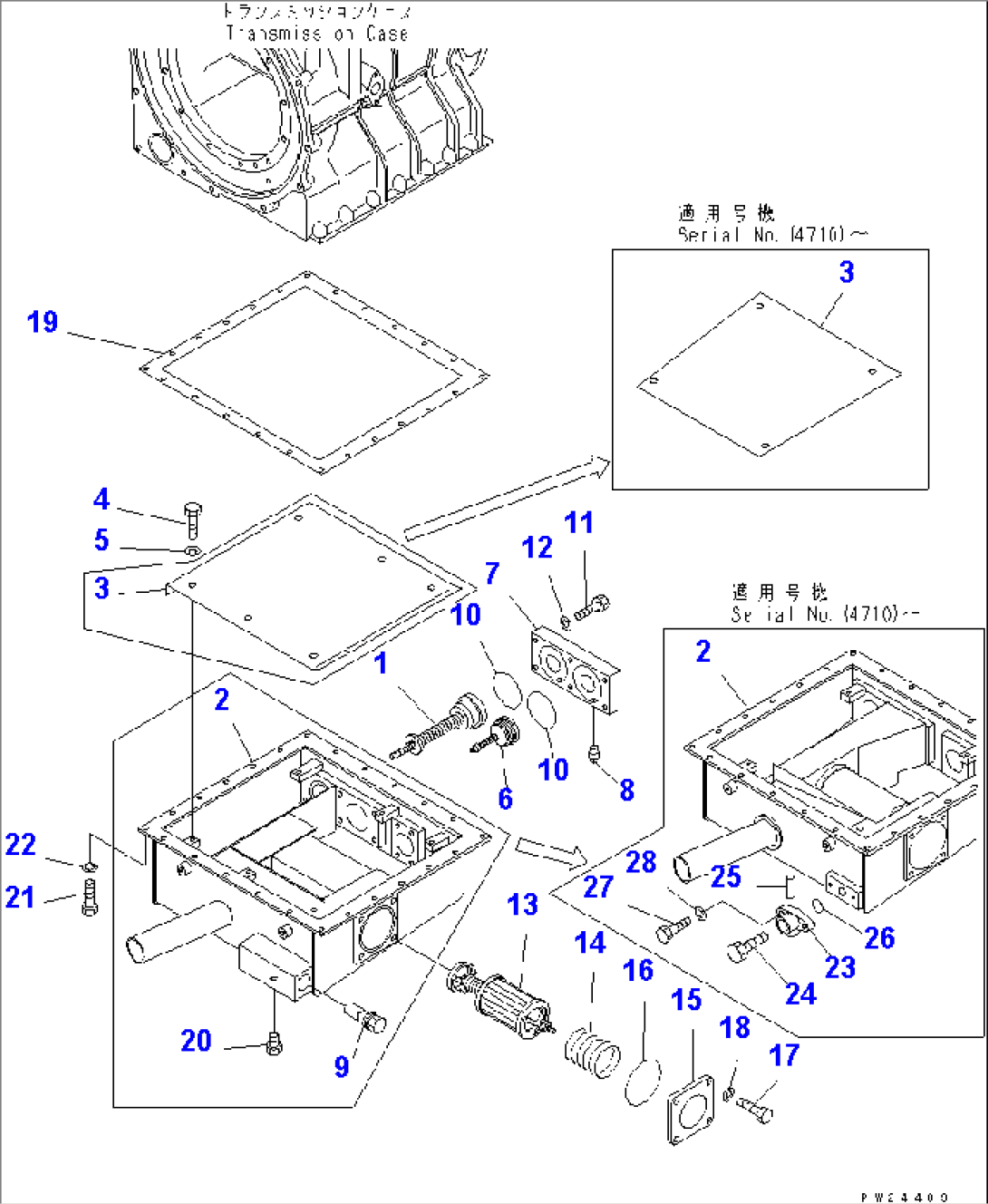 TRANSMISSION OIL PAN(#1001-(5101))