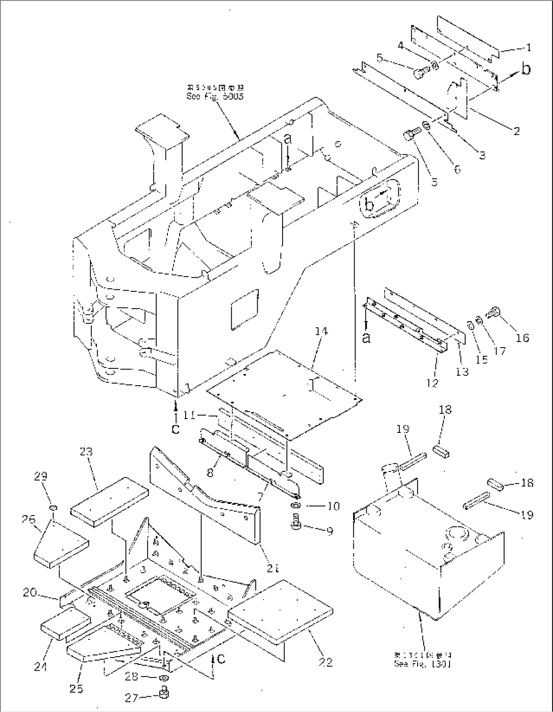 NOISE ABATEMENT PARTS (3/3) (UNDER COVER)(#10001-19999)