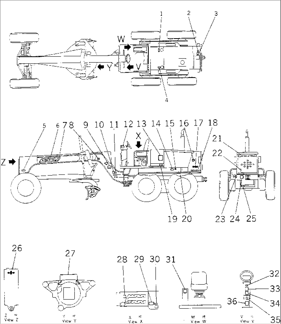 MARKS AND PLATES(#60001-60061)