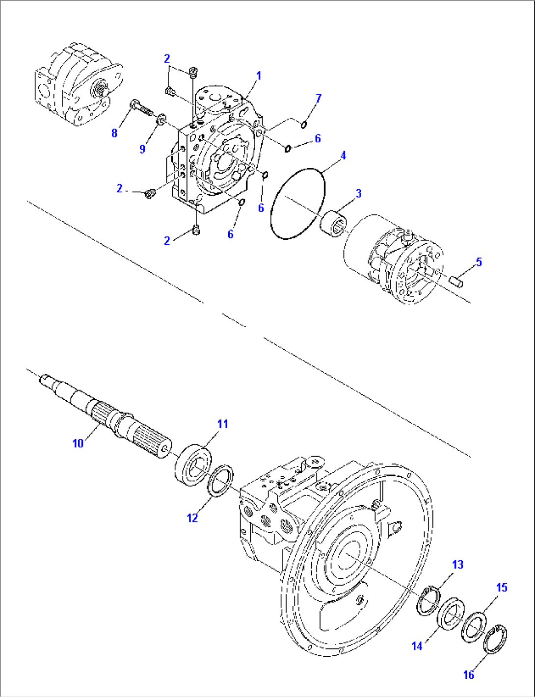 HYDRAULIC PUMP (2/9)