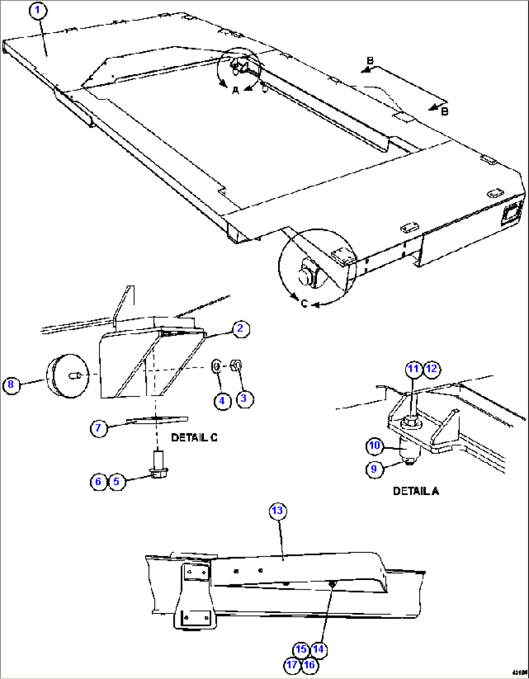 LH DECK INSTALLATION