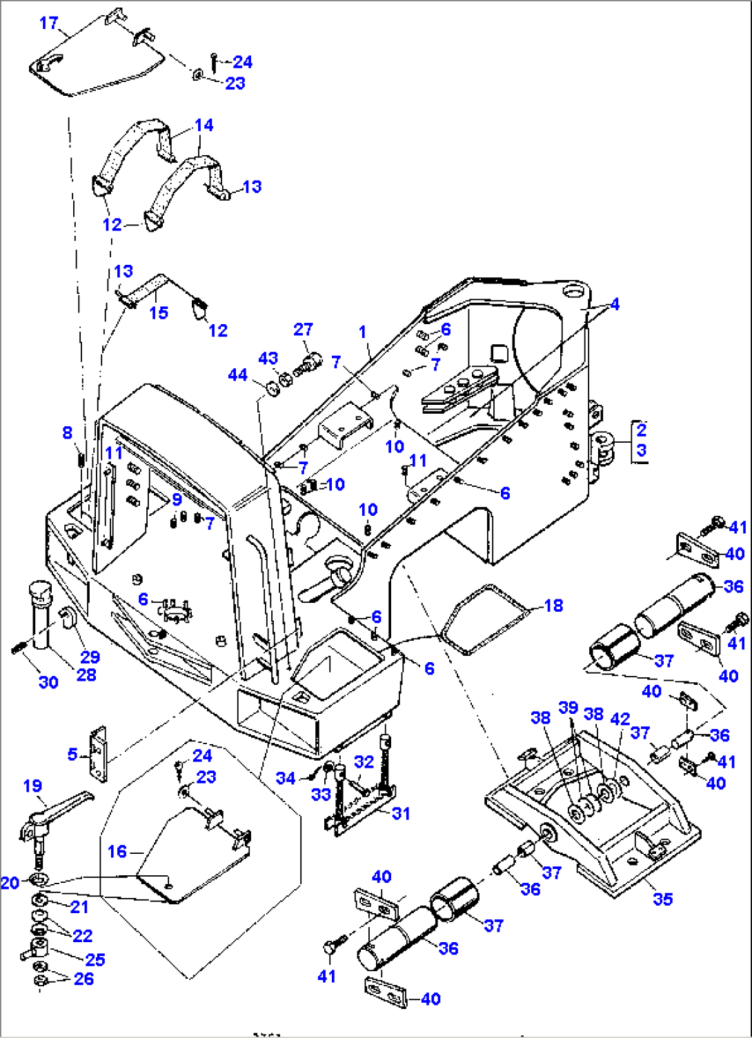 REAR FRAME