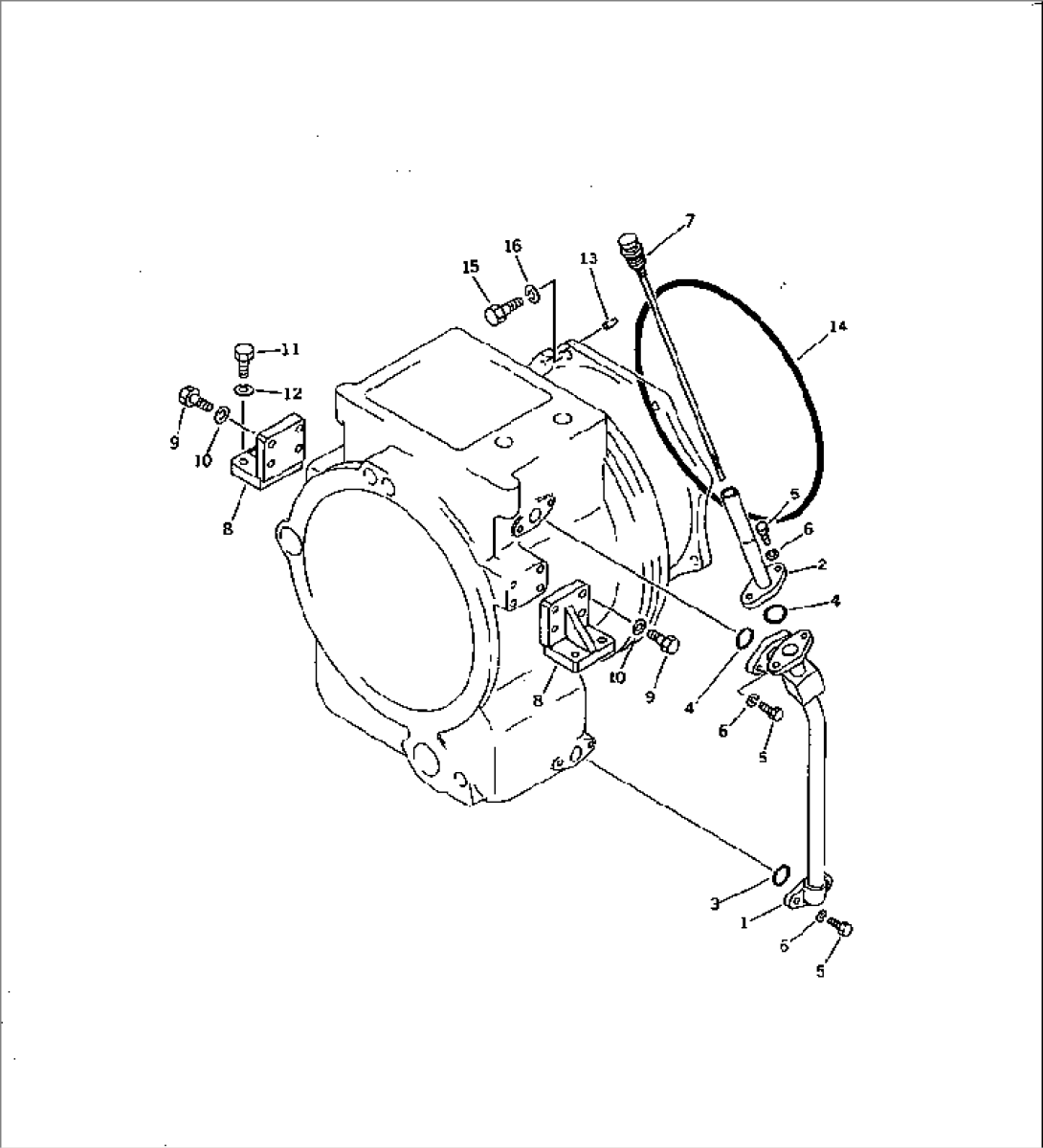 TRANSMISSION (MOUNTING AND FILLER)