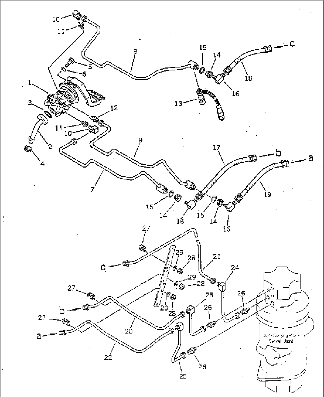 AIR PIPING (BRAKE VALVE LINE)