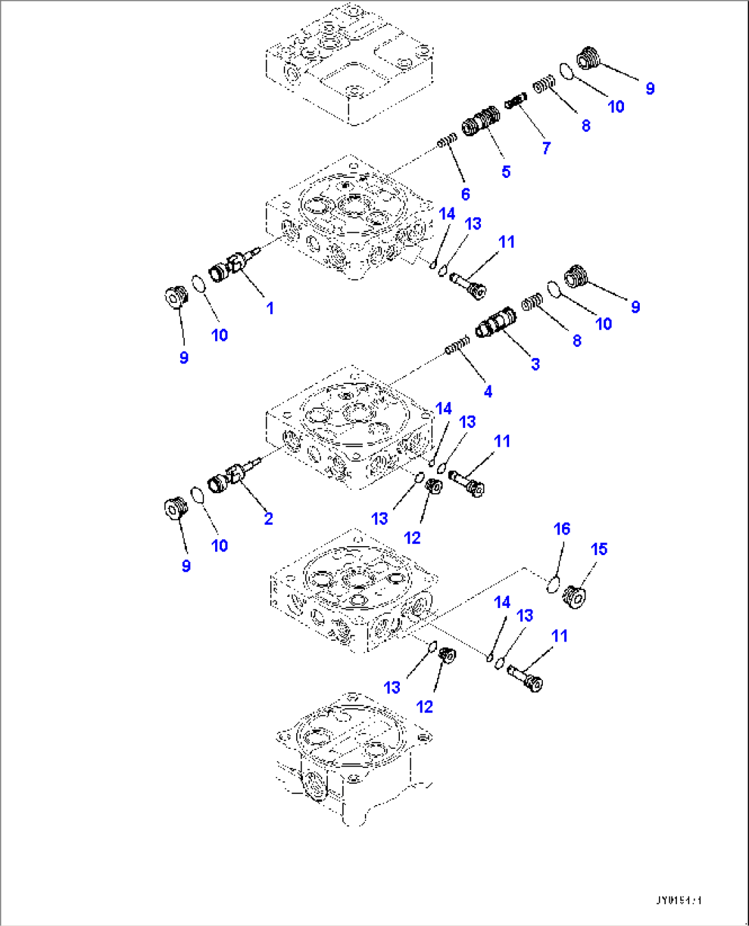 Control Valve, 3-Valve (3/8) (#85001-85007)