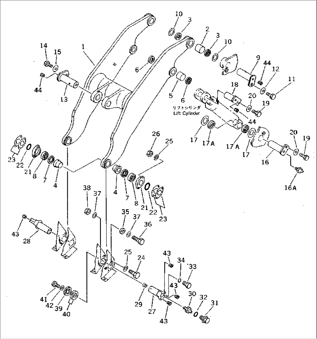 LIFT ARM (TBG SPEC.)(#10001-10758)