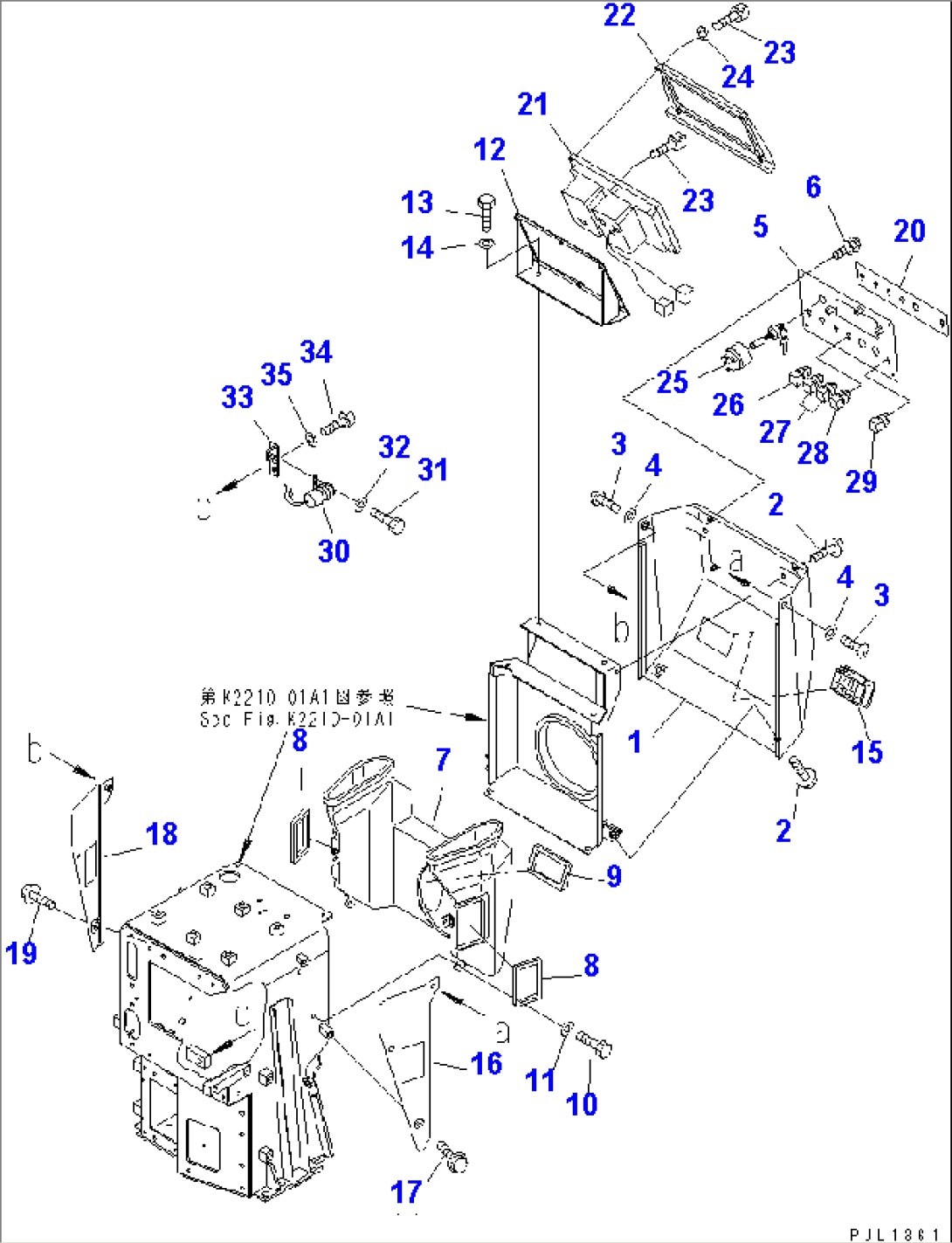 DASHBOARD (WITH AIR CONDITIONER AND ADDITIONAL HEATER AND CAB)