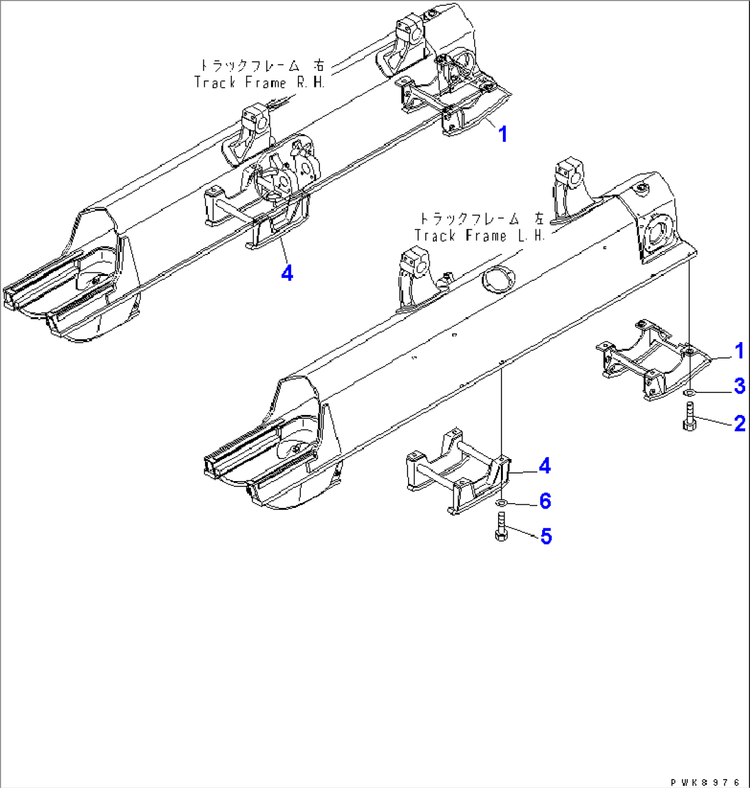 TRACK ROLLER GUARD(#1001-1243)