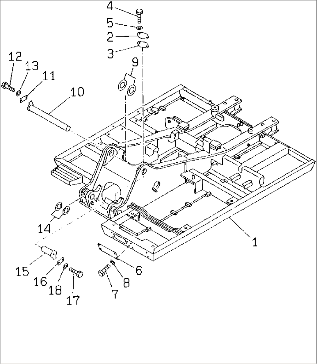 REVOLVING FRAME (FOR WIPER MOTOR LESS)