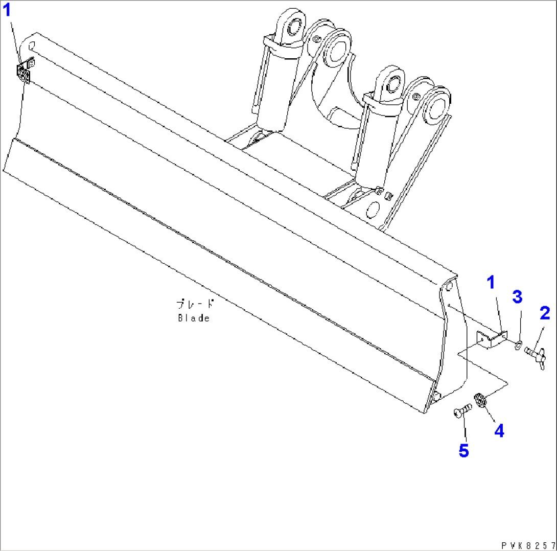 BLADE REFLECTOR (FOR FRONT DOZER)(#K30545-K31002)