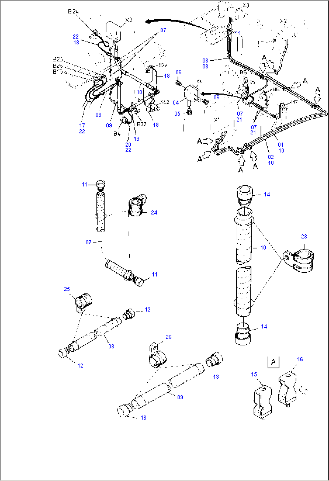 Wire Layout - Oil Tank - Control Blocks