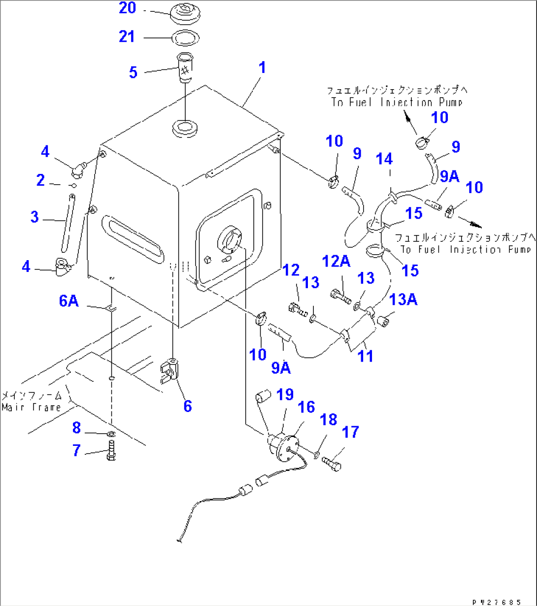 FUEL TANK AND PIPING