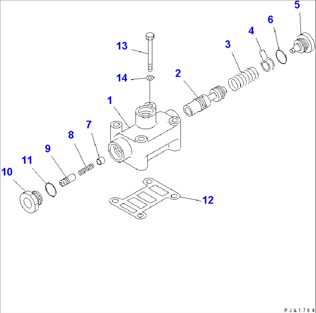 STEERING REDUCING VALVE(#3001-)