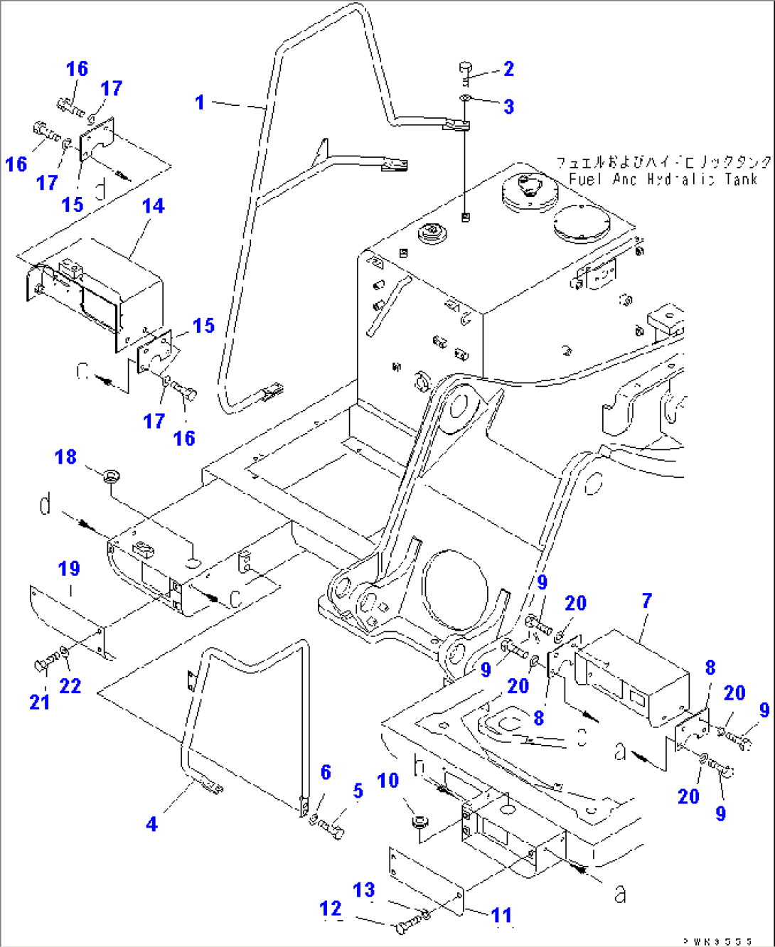 HAND RALL (ITALIAN SPEC.) (WITH FRONT OUTRIGGER)(#K32001-K34000)