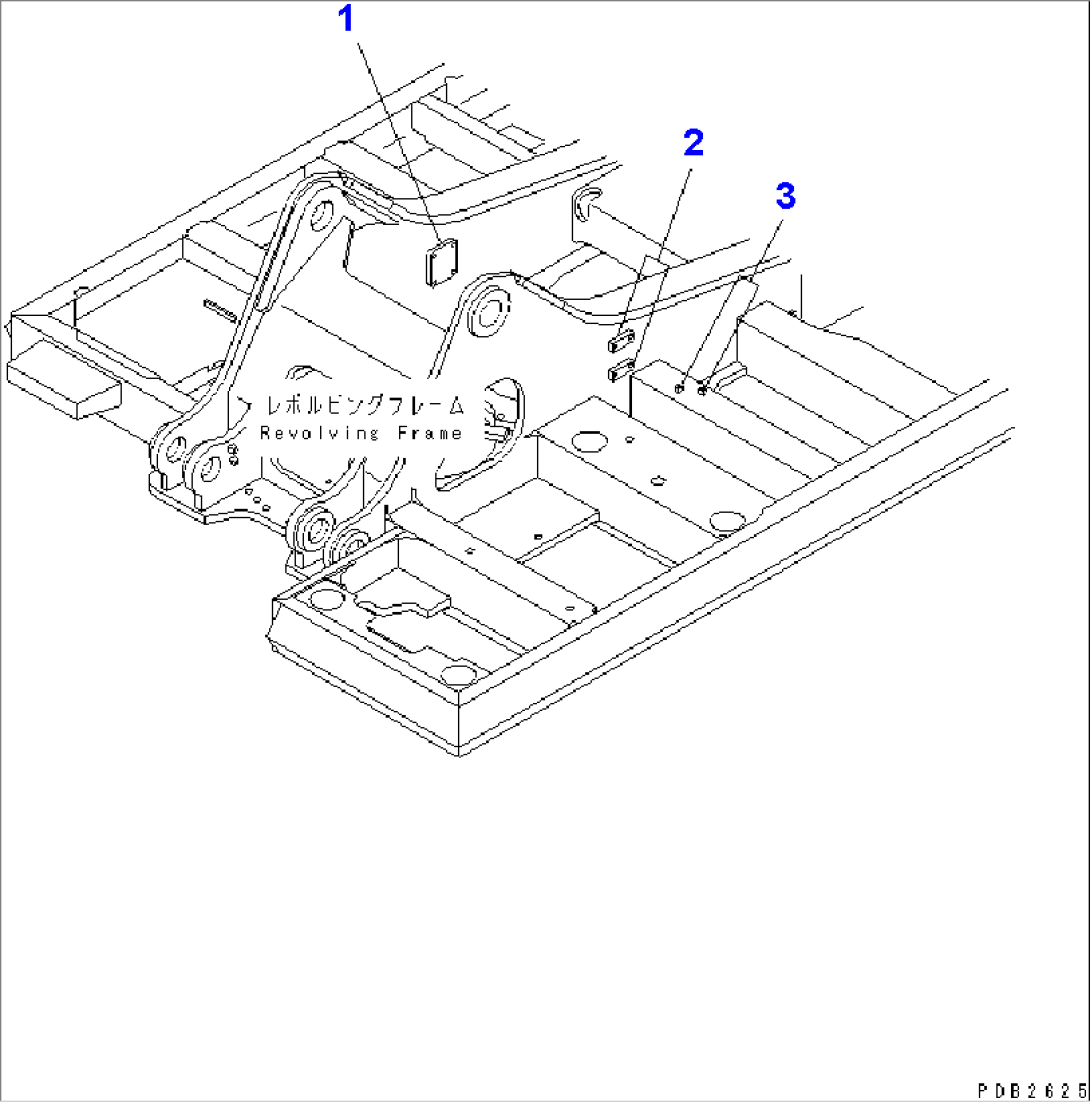 REVOLVING FRAME (FOR ADDITIONAL PIPING) (KIT)