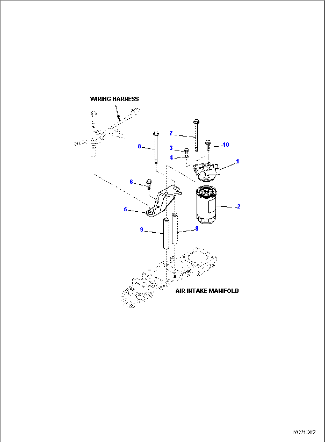 FUEL FILTER LOCATION, 2 IN 1