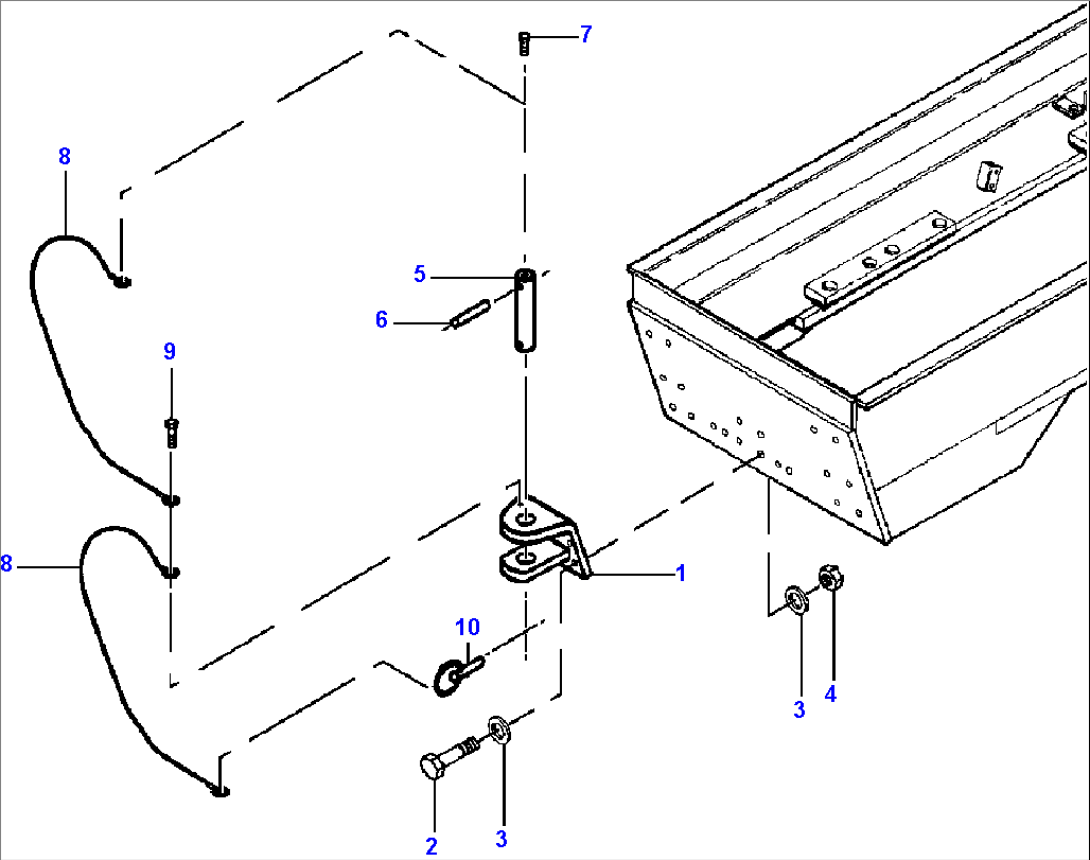 FIG. J5160-01A0 REAR HITCH