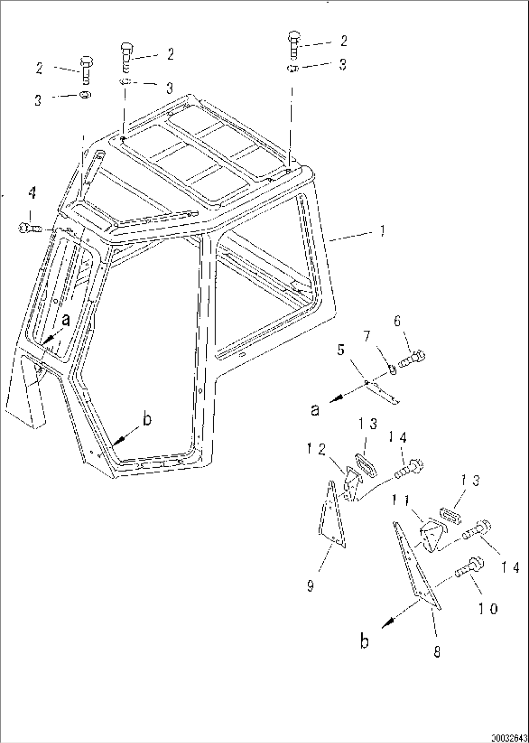 CAB (BODY) (FOR CIS)(#1168-)
