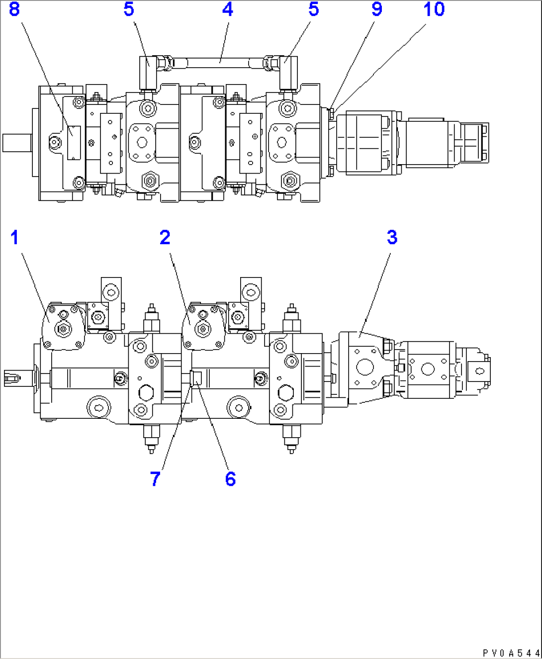 MAIN PUMP (1/15)(#1801-)