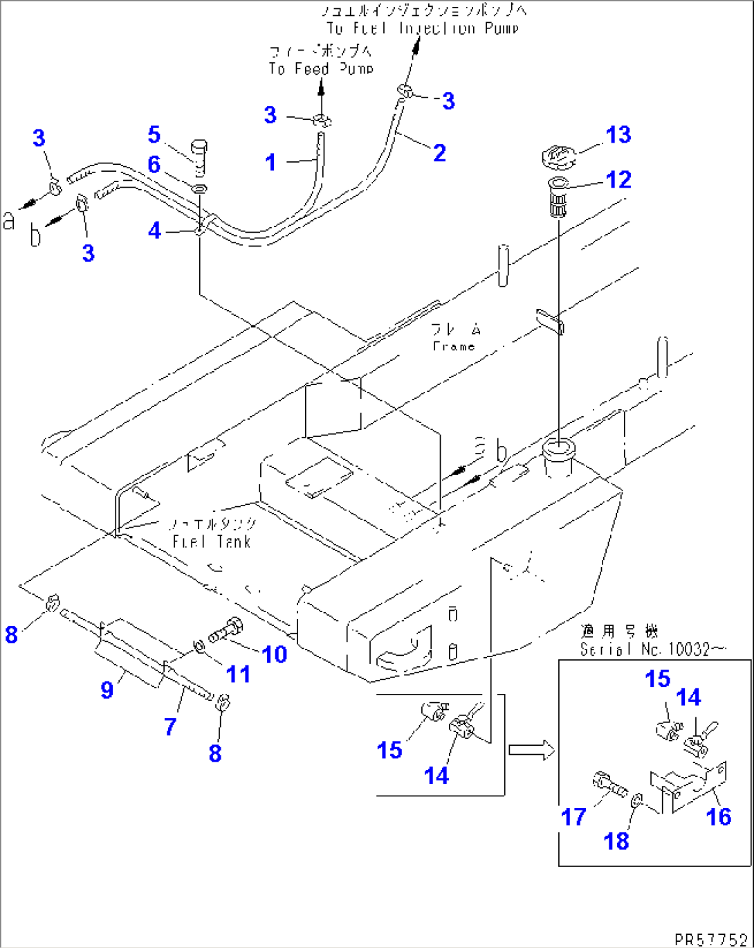 FUEL PIPING(#10001-10047)