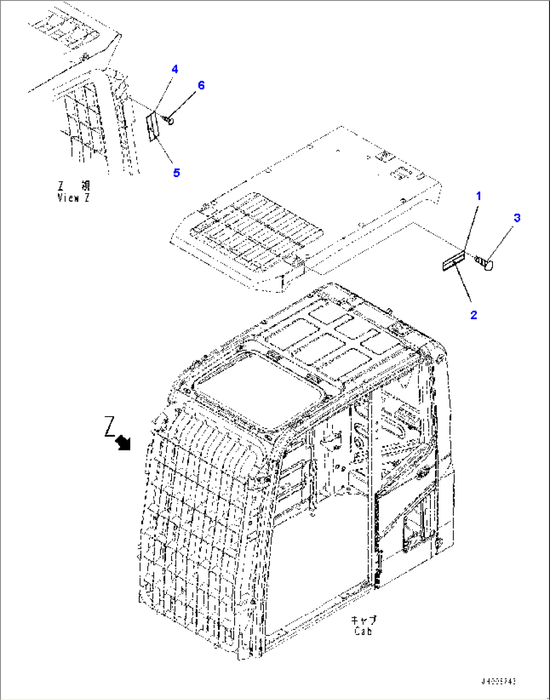FOPS Plate (#70001-)