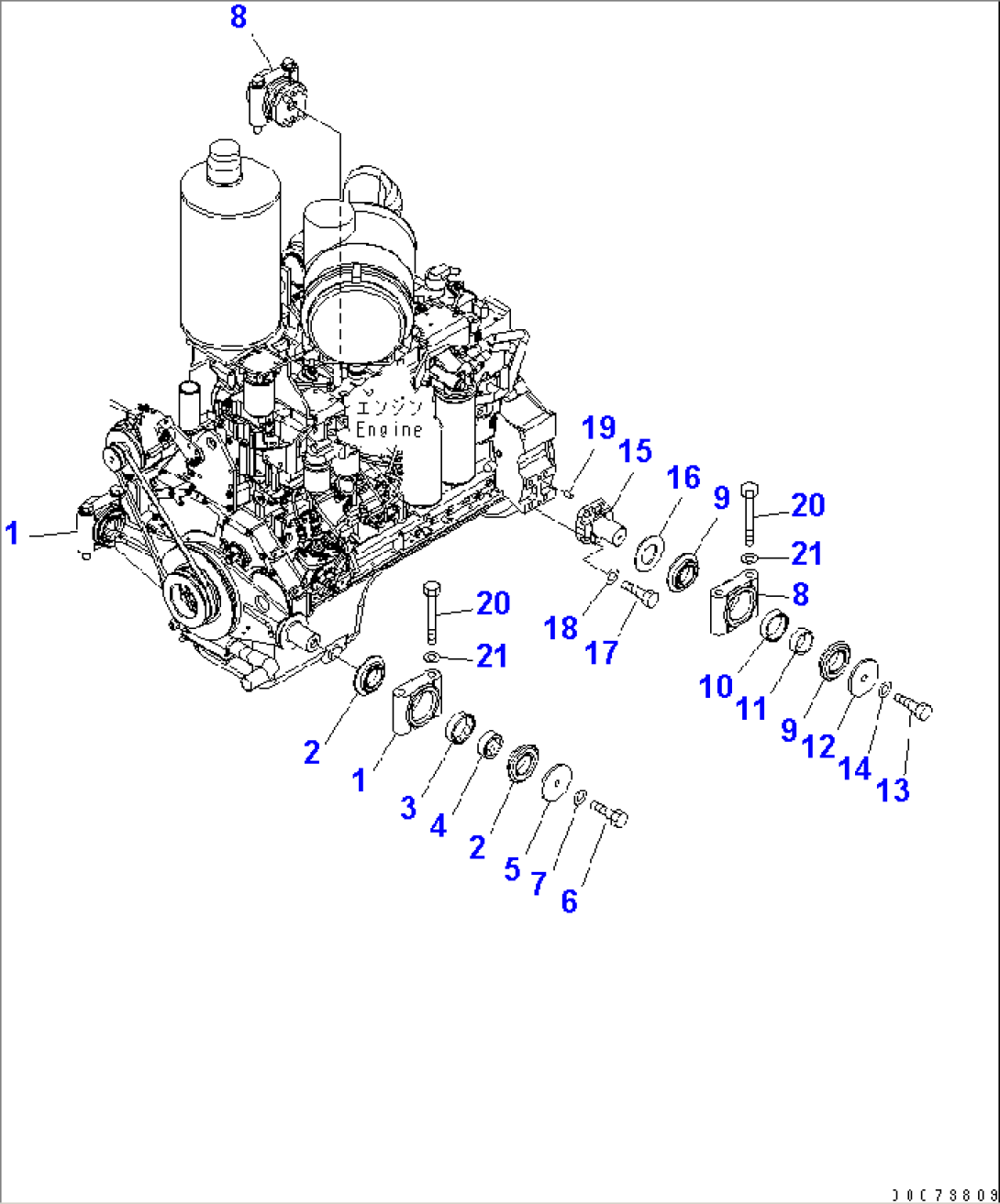 ENGINE MOUNT(#1001-)