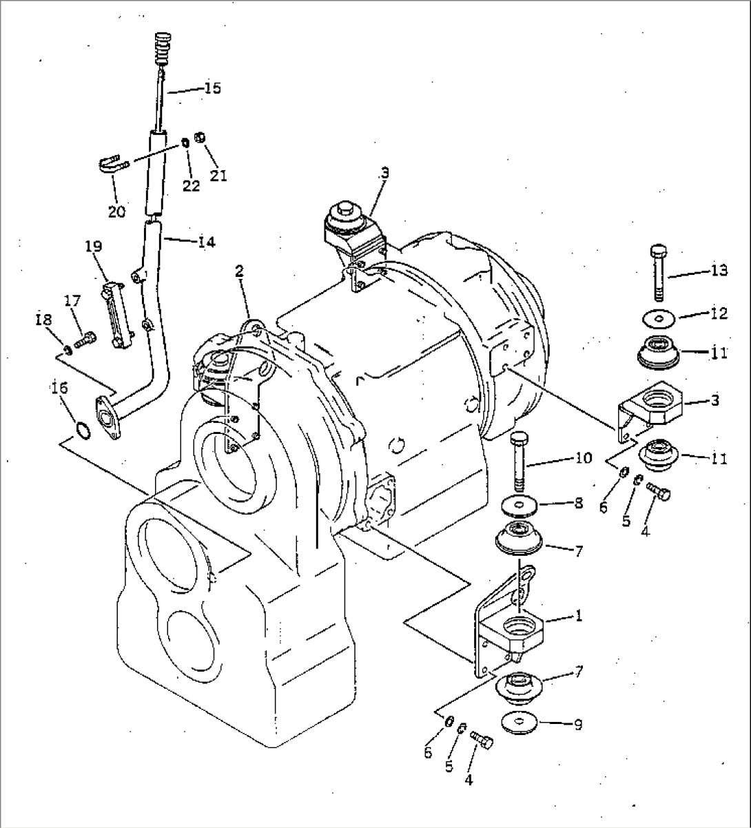 TRANSMISSION MOUNTING PARTS