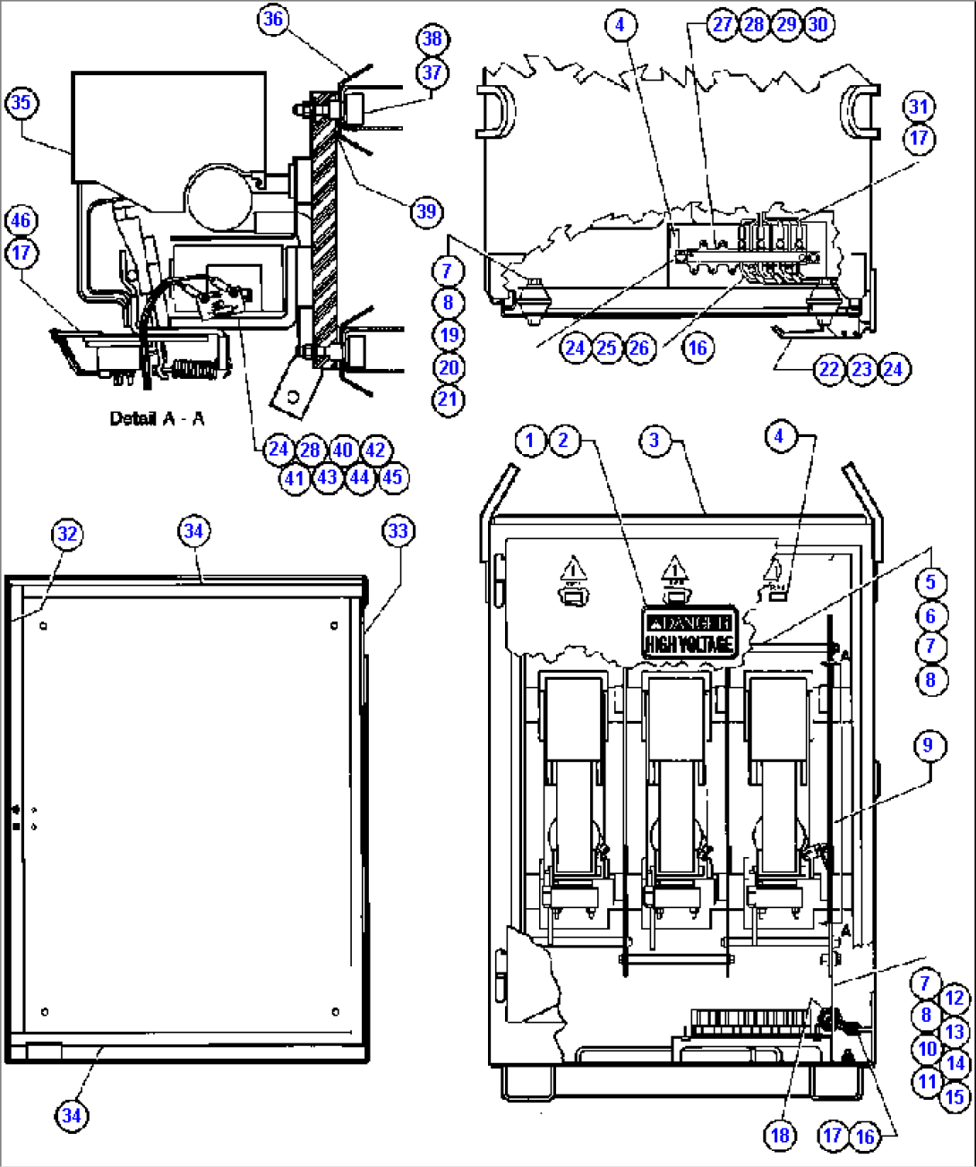 CONTACTOR BOX ASSEMBLY (EC9903)