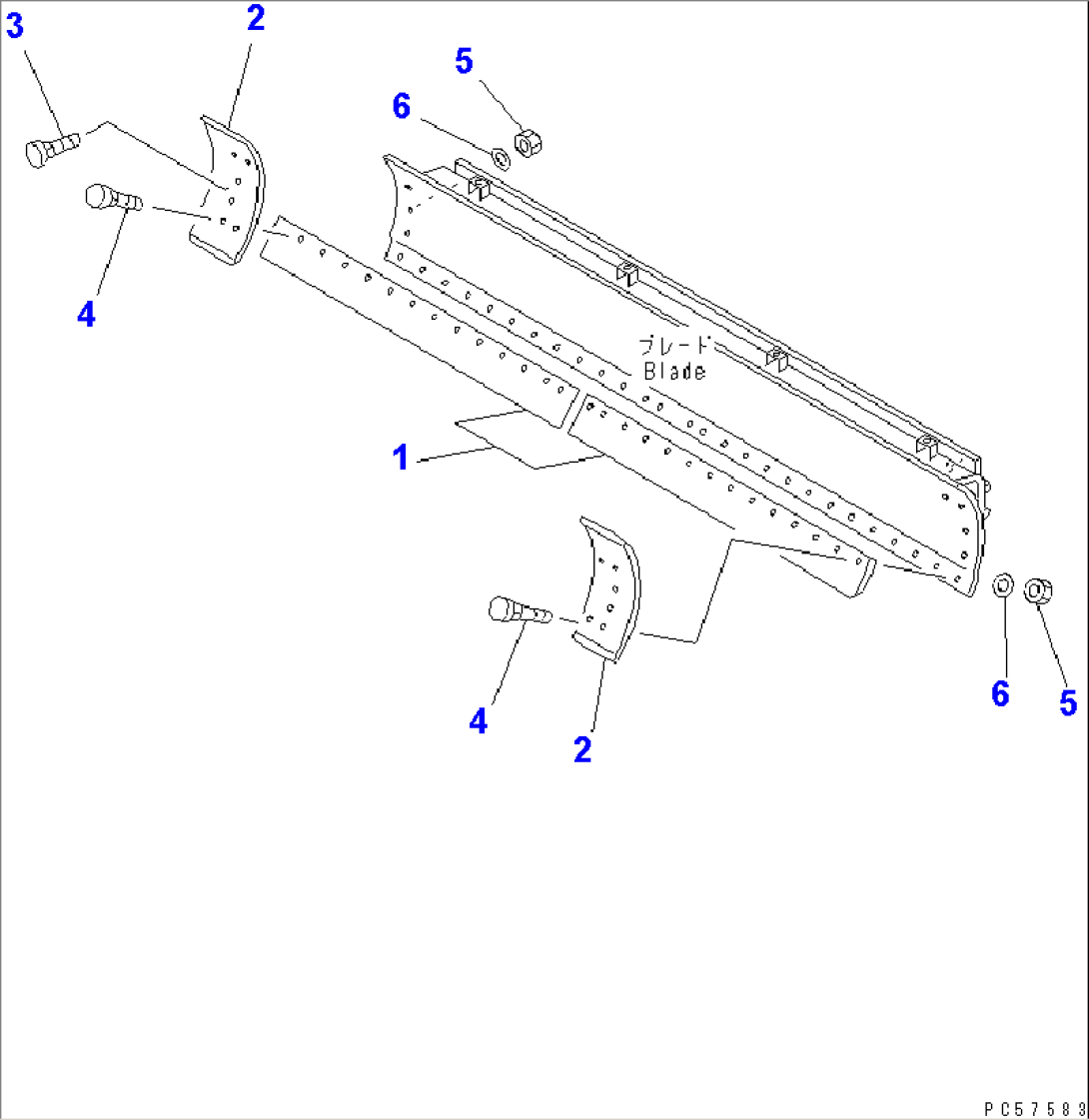 CUTTING EDGE AND END BIT(#5001-5999)