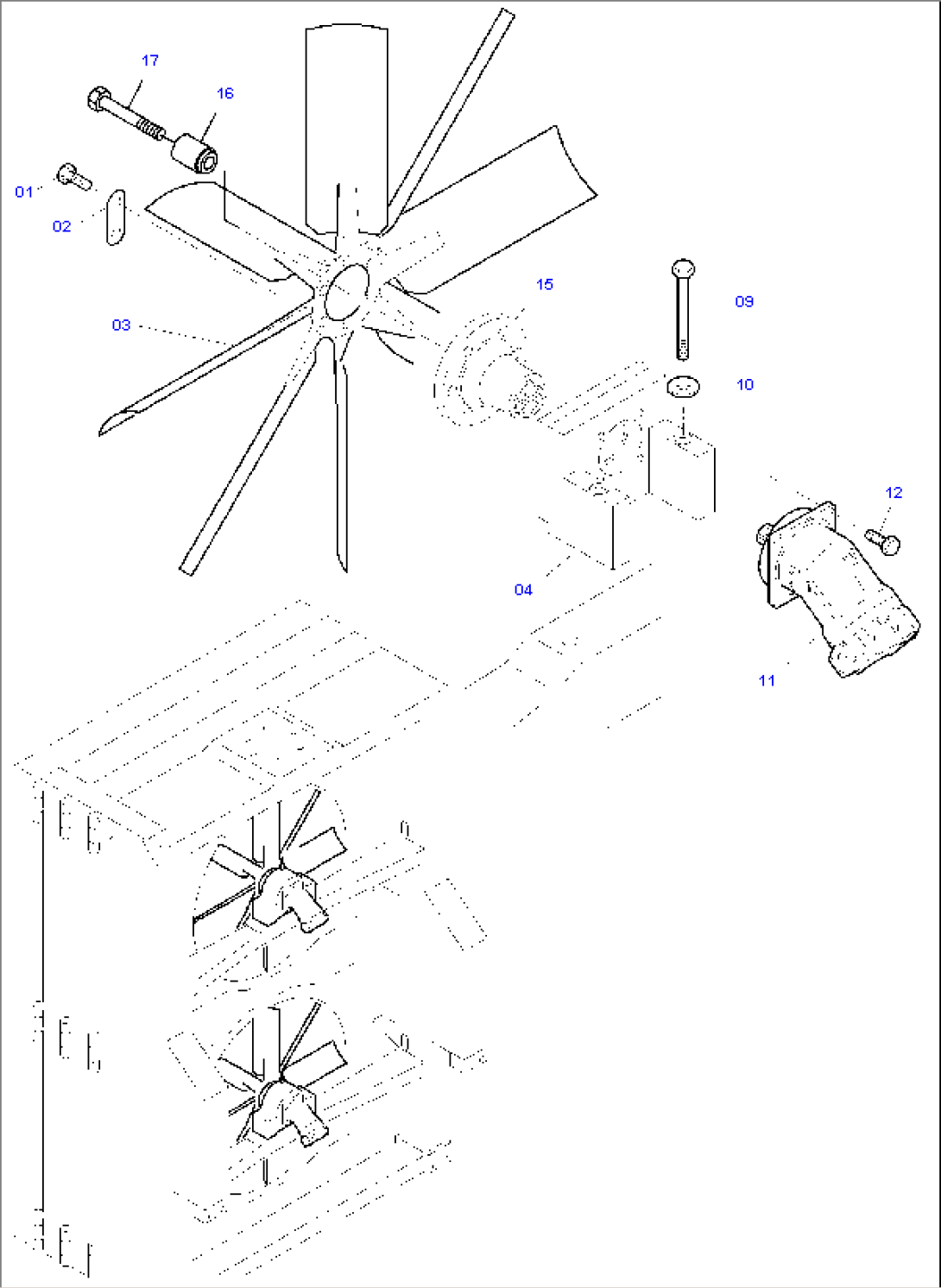 Oil Cooler - Fan Drive