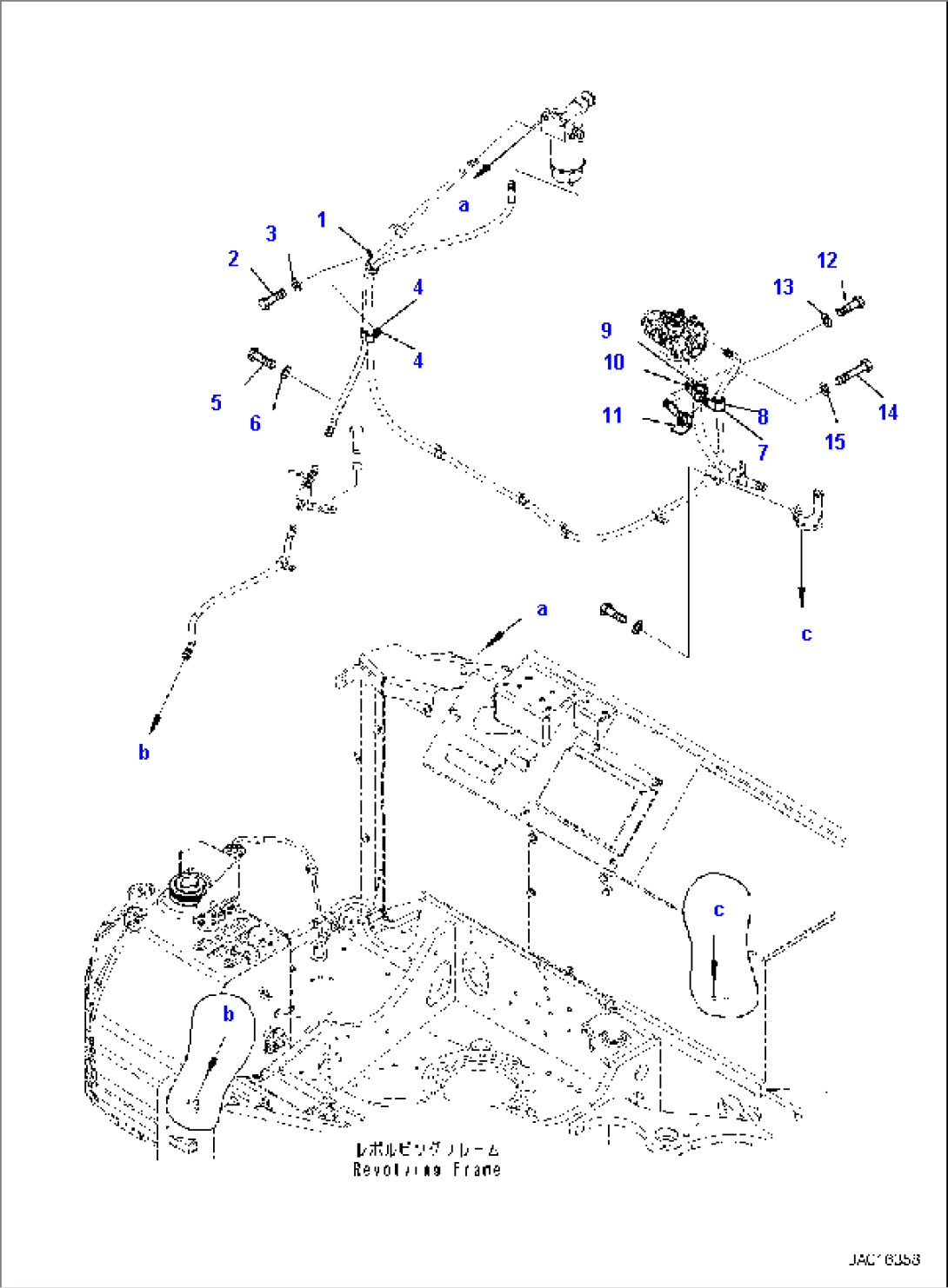 FUEL SUPPLY PIPING, REFUELING PUMP, SUCTION PIPING