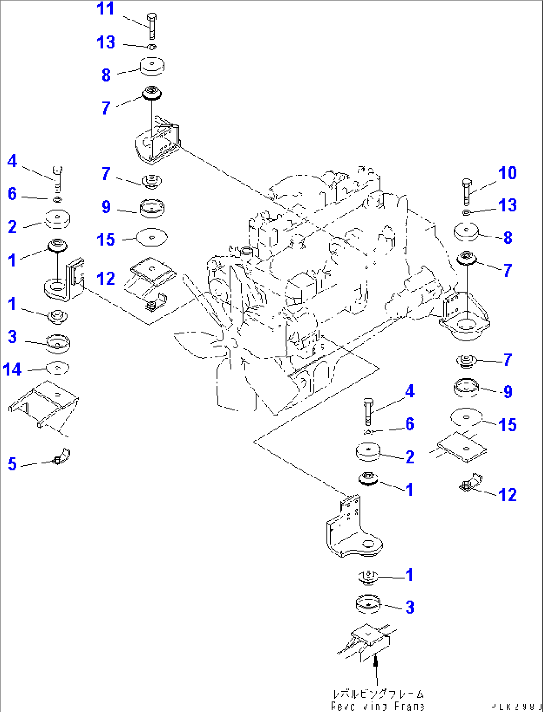 ENGINE MOUNT (CUSHION)