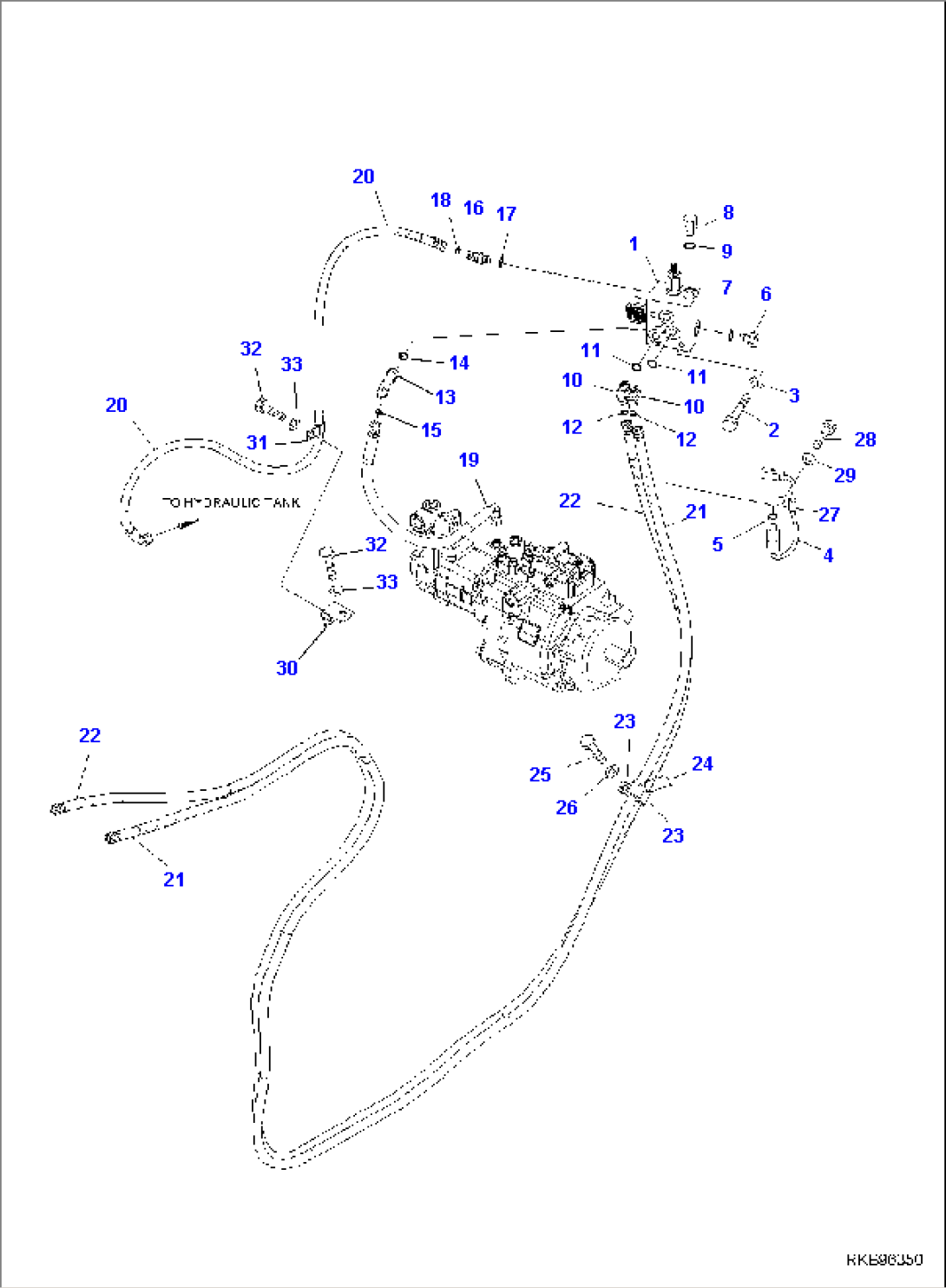 QUICK COUPLER CIRCUIT (1/2)