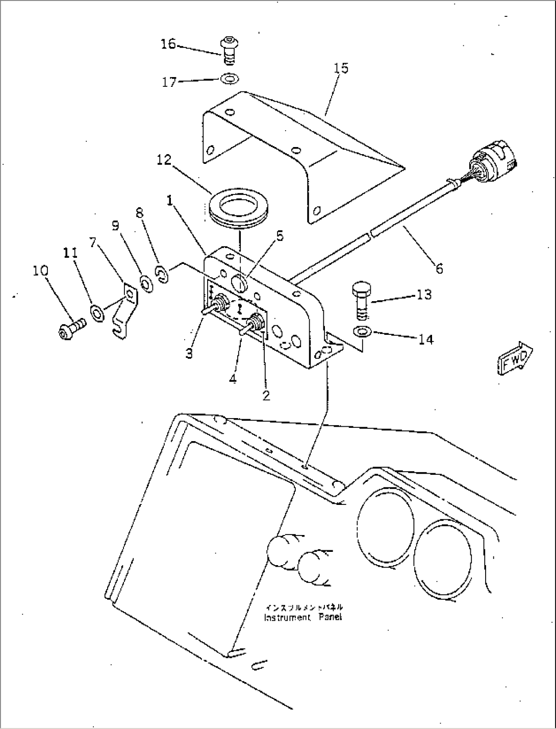 3RD WINCH CONTROL PANEL (FOR 3RD WINCH)