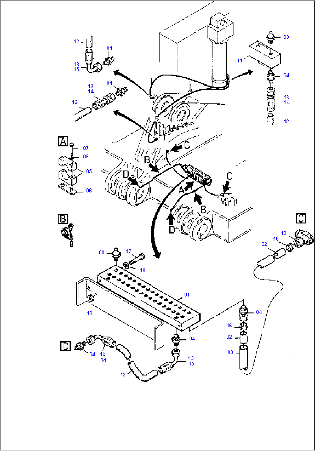 Hand Operated Lube Arr.