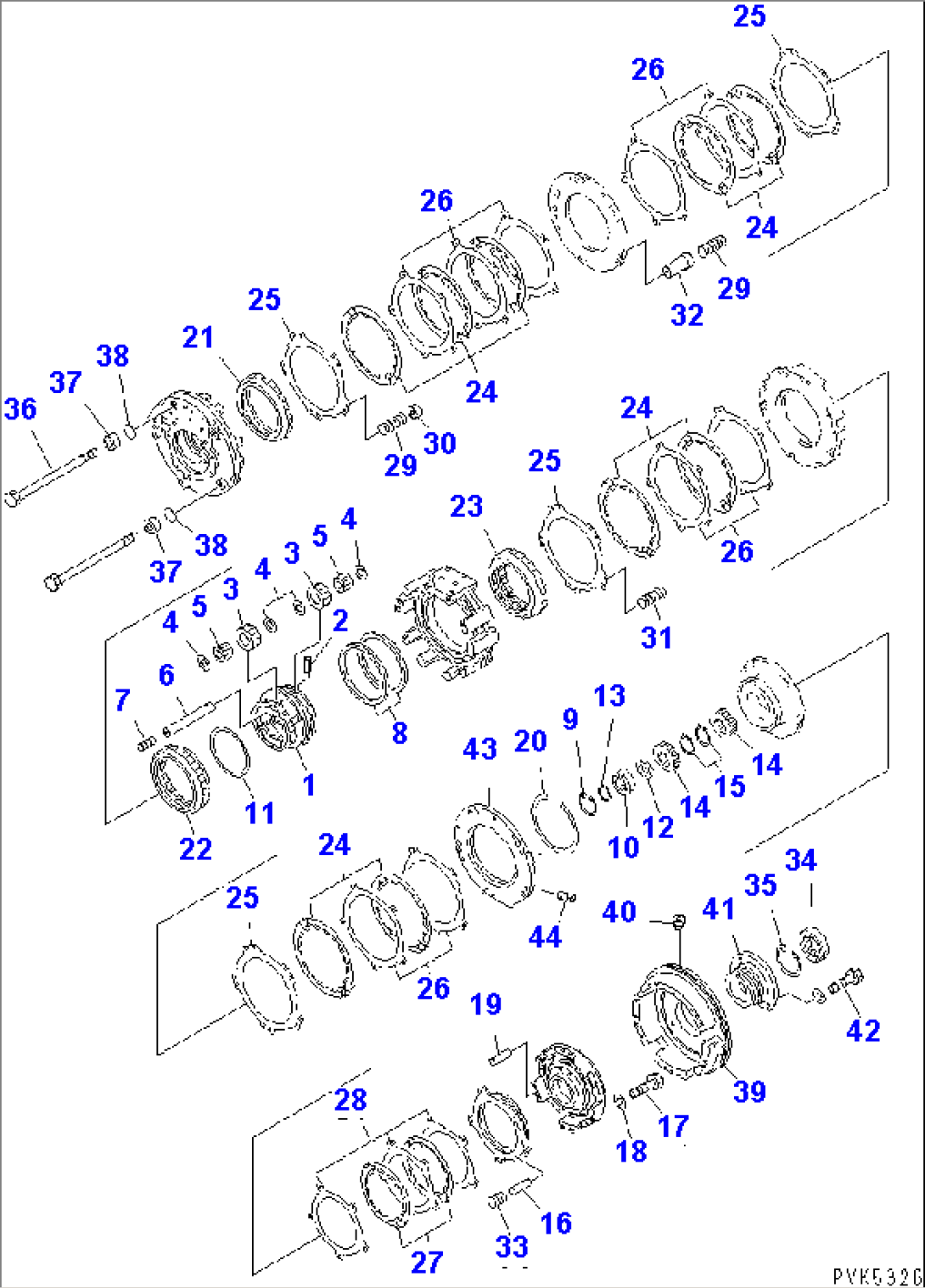 TRANSMISSION (F3-R3) (1ST HOUSING)(#80199-)