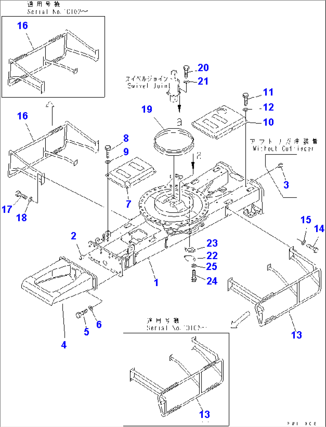 CHASSIS (WITH FENDER)