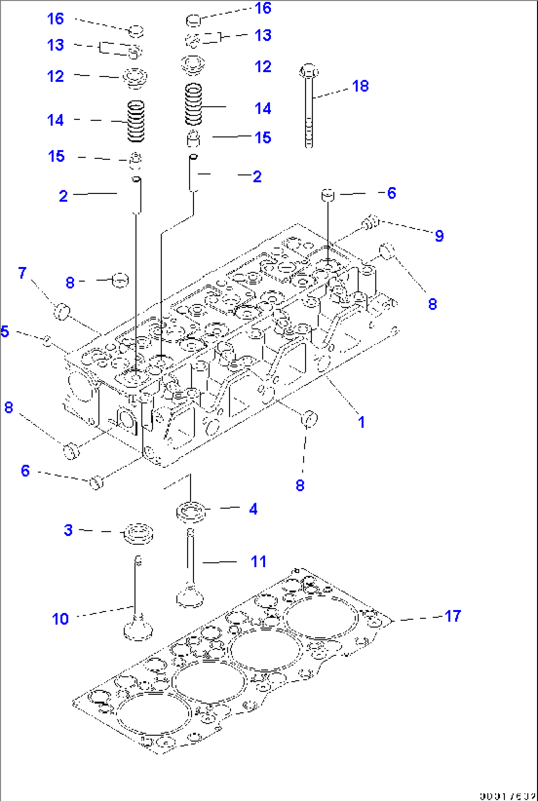 PARTS PERFORMANCE CYLINDER HEAD