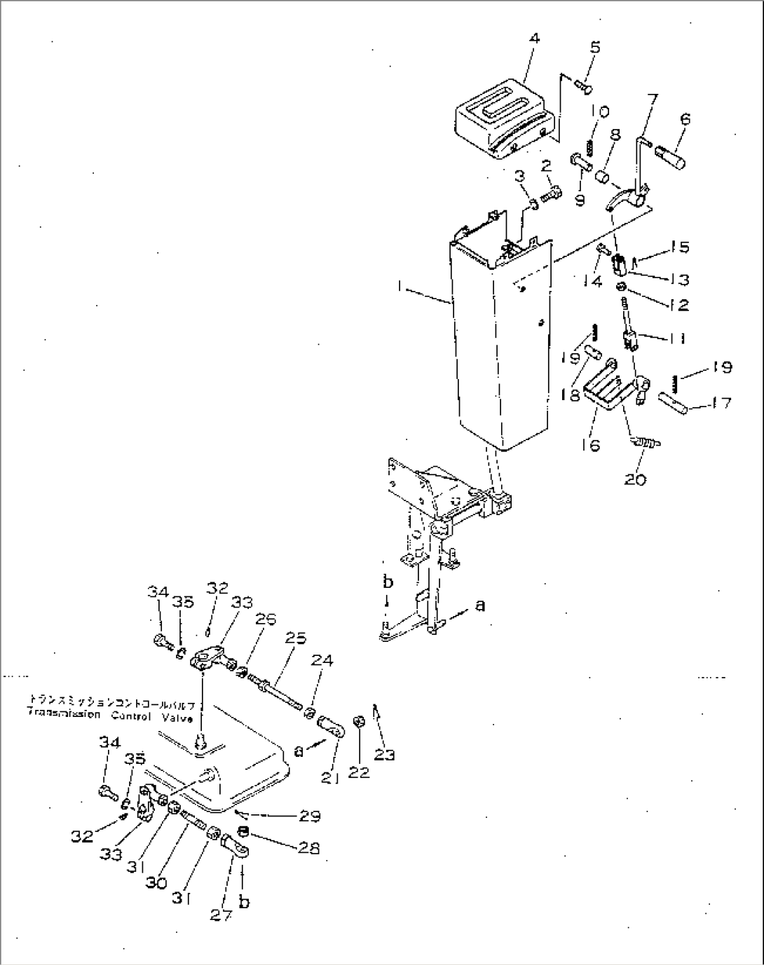 SHIFT LEVER AND LINKAGE (2/2)