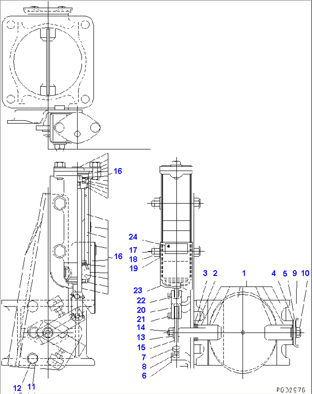 EXHAUST BRAKE (INNER PARTS)(#11755-11807)