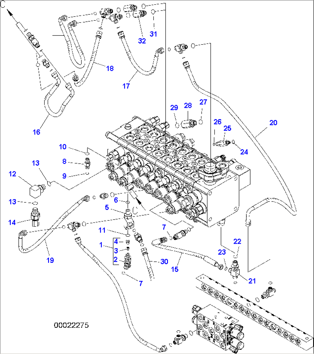 MAIN VALVE - CONNECTING PARTS (4/4)