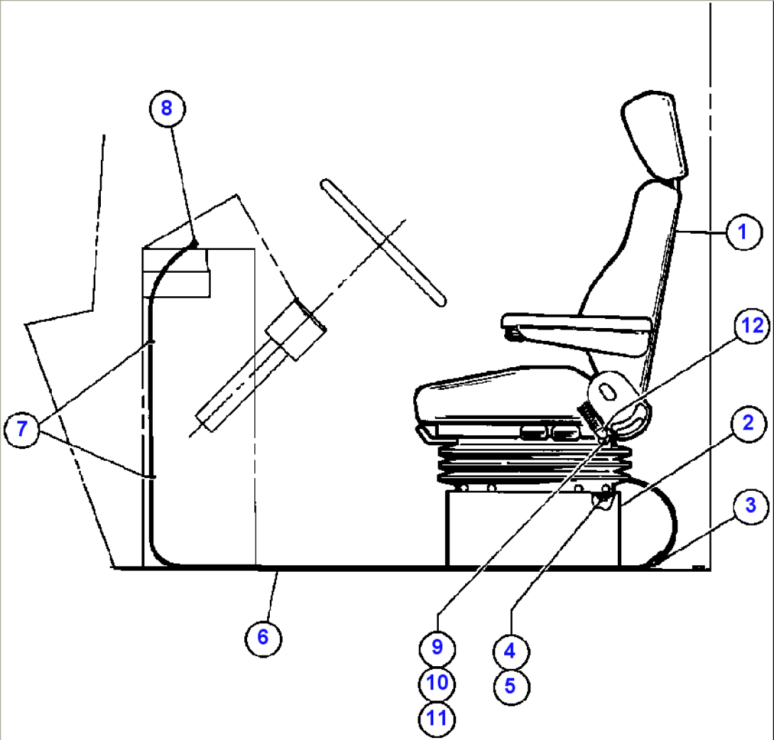 DRIVER SEAT INSTALLATION