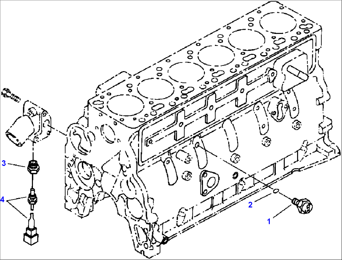 FIG. B0000-08A0 SWITCH AND SENSOR