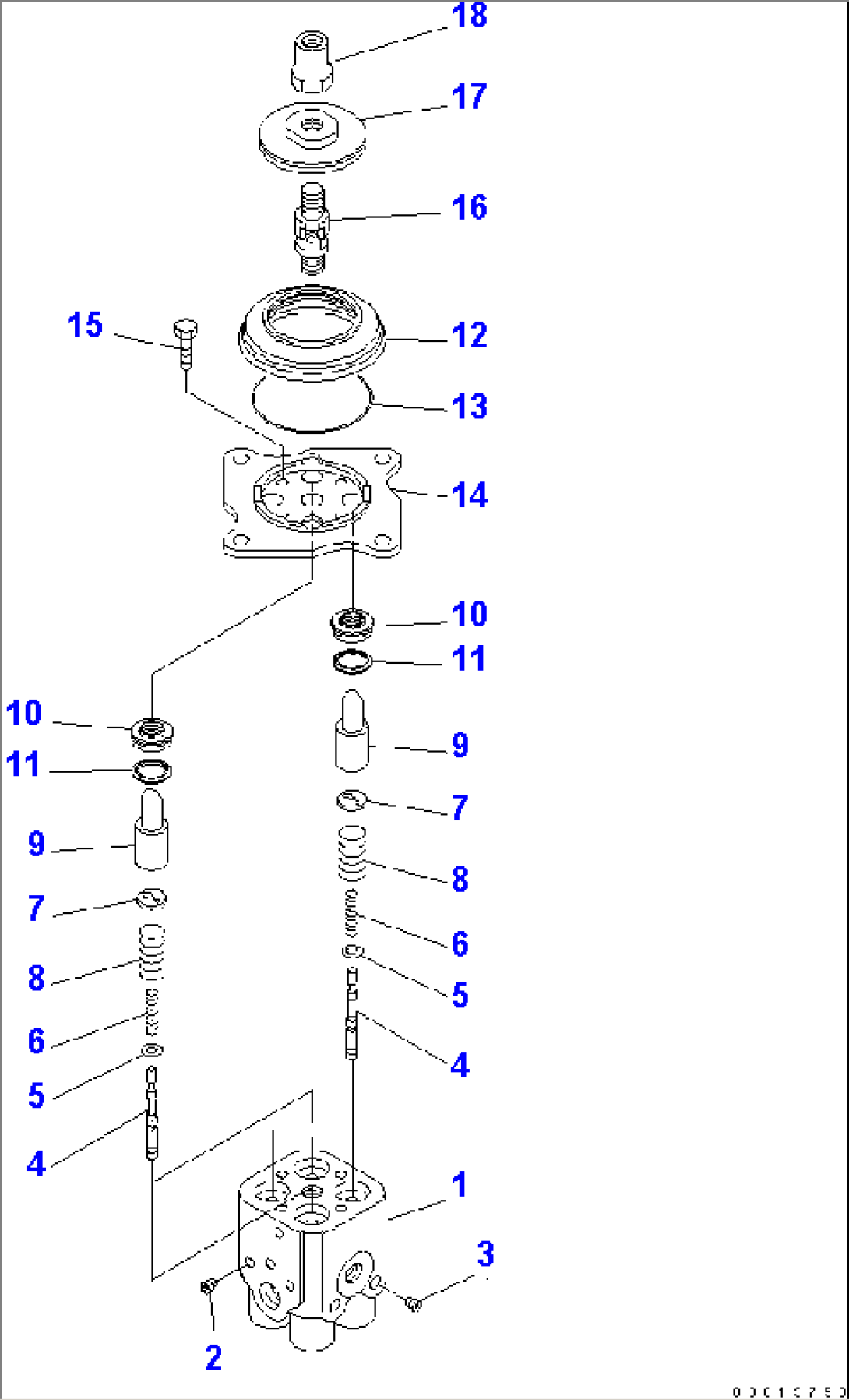 PPC VALVE (FOR MONO+MONO LEVER)