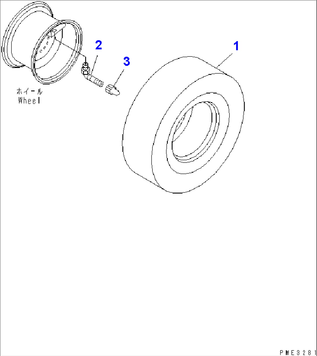 TIRE (16.9-24-10PR-L2 TUBELESS TIRE) (TOYO)