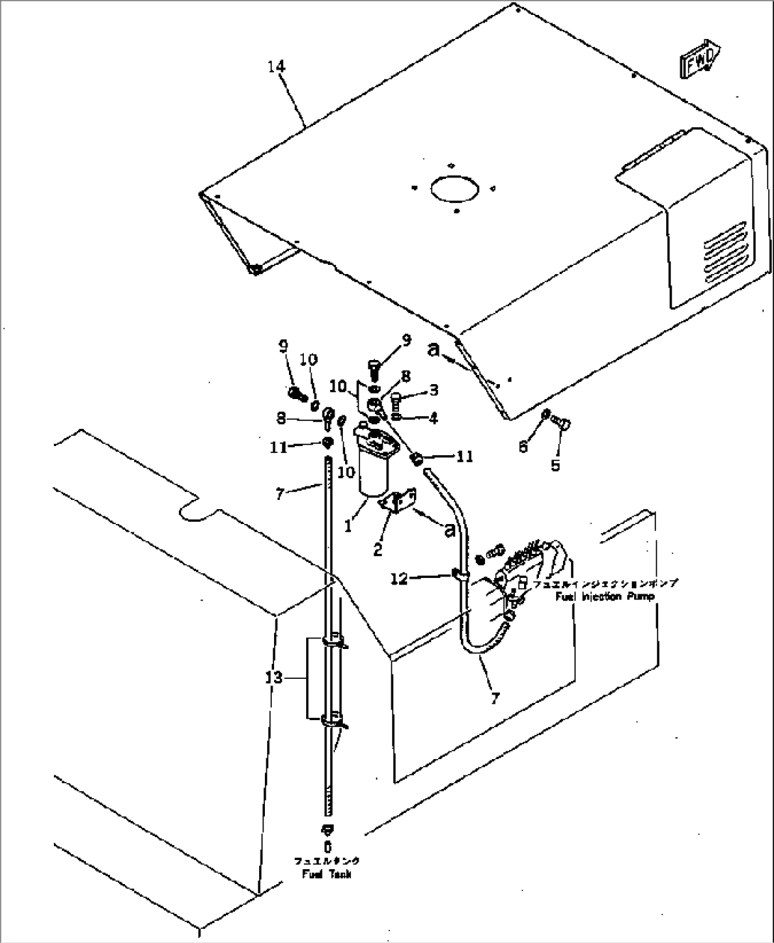 PRE-FILTER PIPING(#10001-19999)