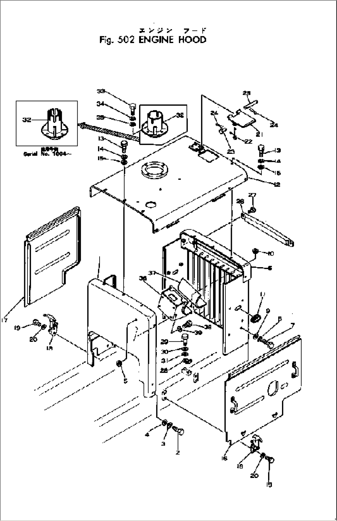 ENGINE HOOD