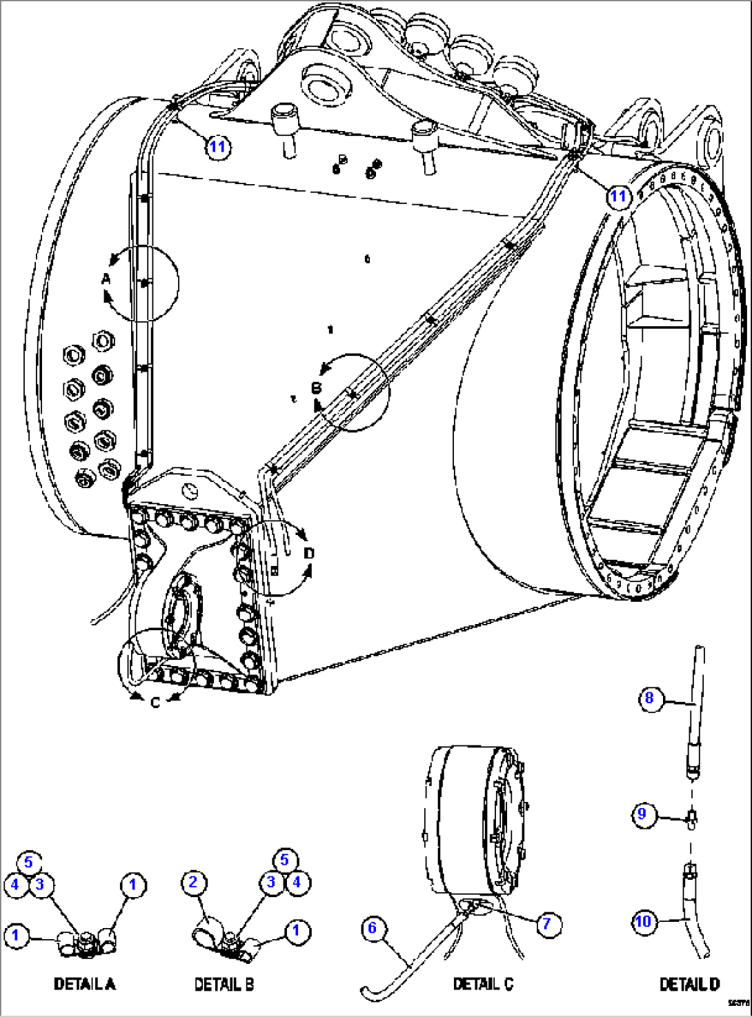 AUTOMATIC LUBRICATION - REAR AXLE & PIVOT