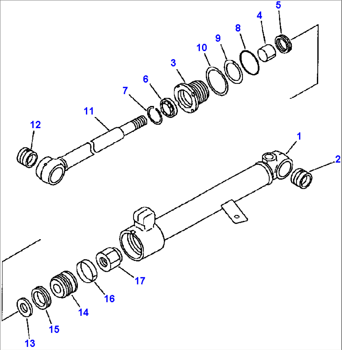 FIG NO. J4140-01A1 STEERING CYLINDER